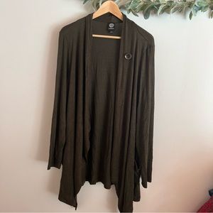 bobeau verde oliva
 cárdigan ligero sz xL